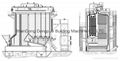 china hot selling 35ton to 130 ton sequence chain grate boiler