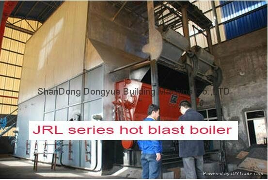 dongyue JRL series hot blast boiler used on chemical/food/construction