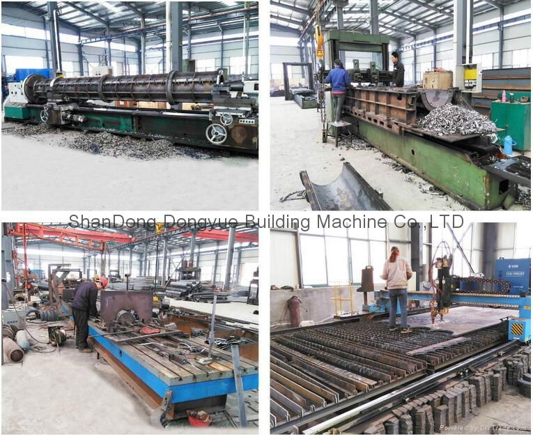 Widely Used Three wheel concrete pole machinery,concrete pole machine 5