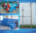 High strength concrete pole machine and mold manufacturer