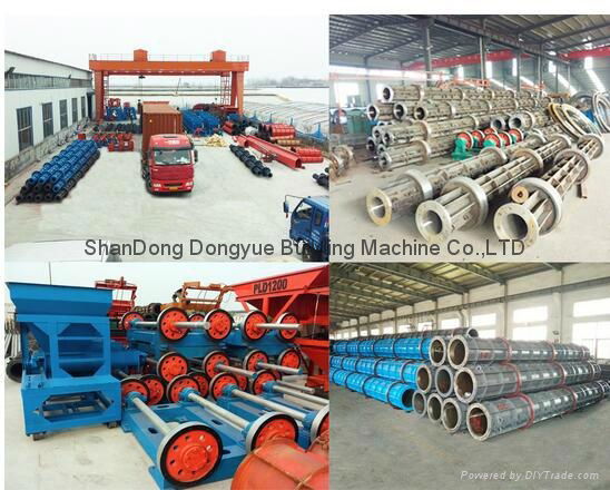 Prestressed spun concrete pole mould with custom services 2