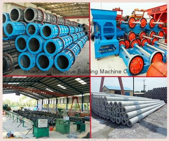 Hot selling Concrete electric pole making mould for Kenya/Tanzania/ Algeria 5