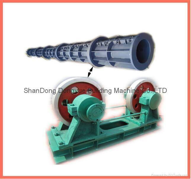 prestressed reinforced concrete pole making machine,moulds for electricity pole 4