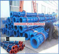 Chinese Manufacturer for concrete pole steel mould/machine/spinning machine