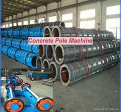 Africa standard prestressed electrical concrete pole machine line