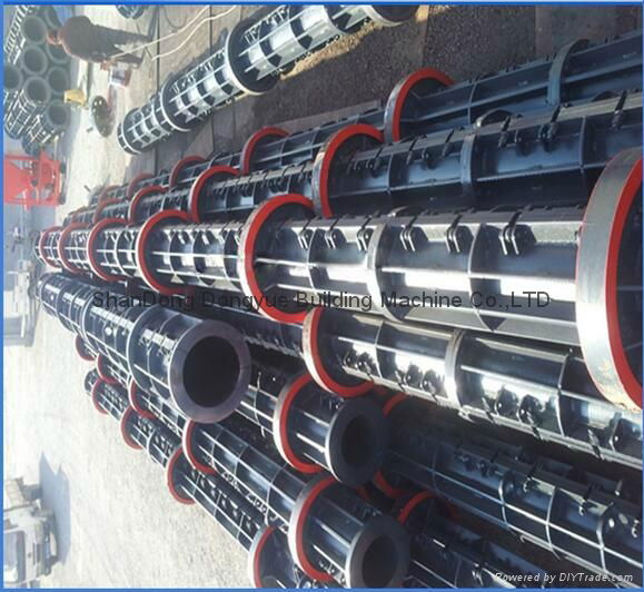 Africa Standard PSC & RCC Concrete electric Spun Pole Machine 2