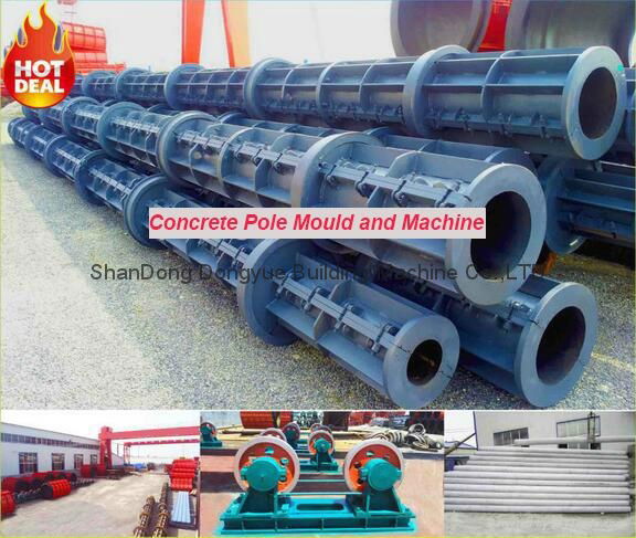 Engineers available overseas electric concrete pole making machine  2