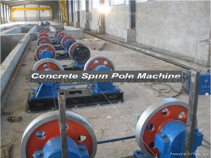 Engineers available overseas electric concrete pole making machine  3