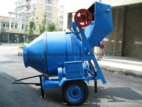 Hot Sale JZC350 Mobile Concrete Mixer With Self Loading From China