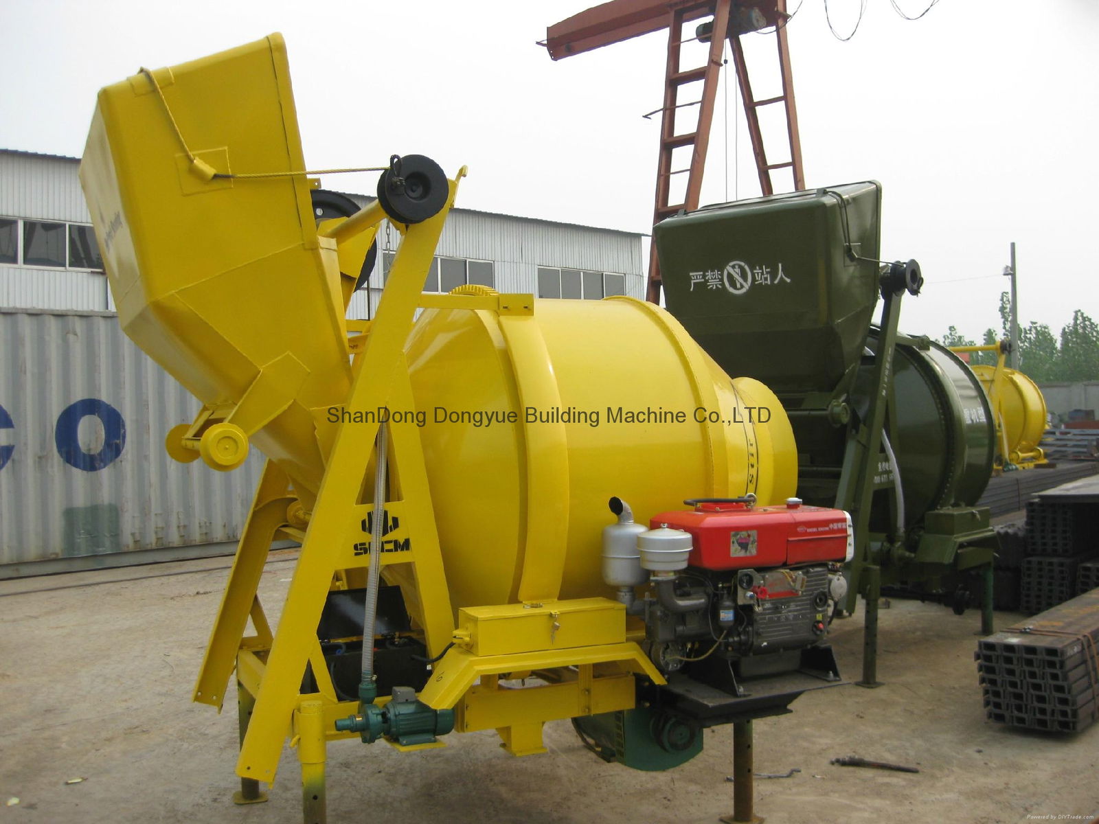 Diesel Concrete Mixer JZC350 From DONGYUE For Sale dongyue (China Manufacturer) Construction