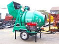 small portable diesel concrete mixer JZC350