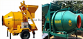 JZC500 rotating drum concrete mixer CE standard