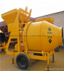 JZC500 reversed rolling concrete mixer,industrial cement mixing machine