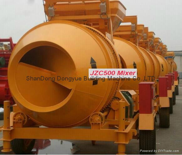 Good Sale JZC500 Rotating Drum Concrete Mixer,Concrete Mixer Price 4