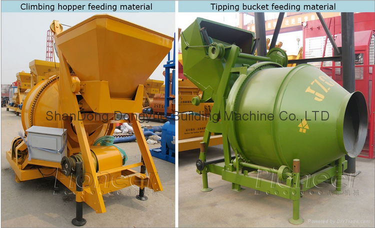 Good Sale JZC500 Rotating Drum Concrete Mixer,Concrete Mixer Price 5