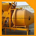 High Quality JZC500 mobile concrete mixer with skip hopper