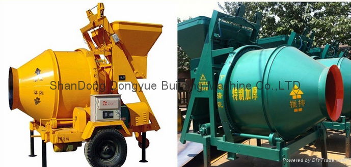 JZC350 mini drum concrete mixer for concrete machinery 2