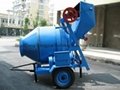 JZC350 mini drum concrete mixer for concrete machinery 4