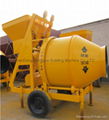 JZC500 Portable Self Loading Durable 1 Yard Concrete Mixer 1