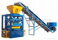 QT4-24 semi block machine,block moulding line,brick making machine 