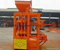 QT4-24 semi block machine,block moulding line,brick making machine  3