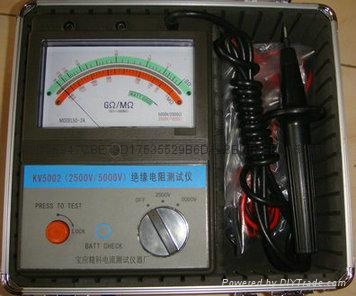 5500型绝缘电阻测试仪 3