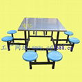 餐桌、餐桌椅、快餐桌椅、食堂餐桌椅、玻璃钢餐桌椅