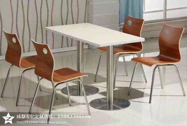 学生食堂不锈钢餐桌椅定制厂家 2