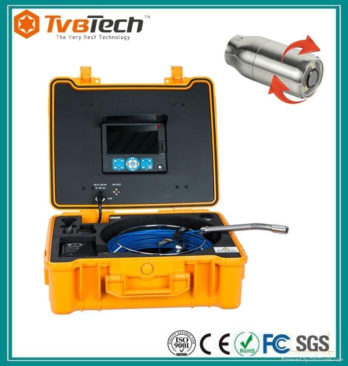TVBTECH Endoscope CCTV Camera with 40m Cable for Pipeline Inspection 4