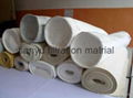 sub-high temperature filter bag PTFE/PPS