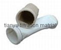 Bag House Dust Collector PTFE Non Woven Bag Filters, Industry Air Filter Media B