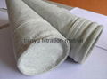 Dust collector filter bags PPS/Aramid/PTFE/ Glassfiber filter material