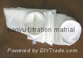 Polyester with ptfe membrane dust filter bag