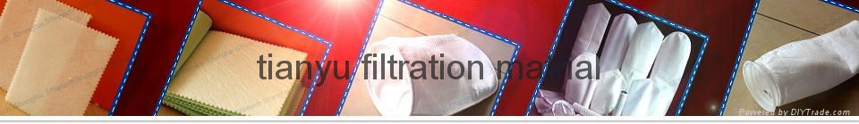 Polyester with ptfe membrane dust filter bag 3