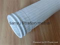 Polyester antistatic dust  filter bag 1