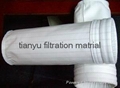 Polyester antistatic dust  filter bag 3