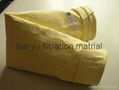 fiberglass compound dust collector filter bag for cement plant