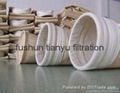 Nomex dust filtration fiber Nomex dust filter bag Non Woven dust filter bag