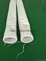 filter bag with ground wire 