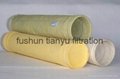 Dust collector filter bag polyester/ PPS/aramid/PTFE/ Glassfiber filter media