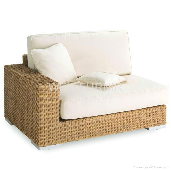 Outdoor Wicker Sofa-Jerra 3