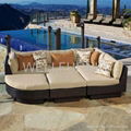 Wicker Patio Furniture- Moda 4-Piece Modular Sectional