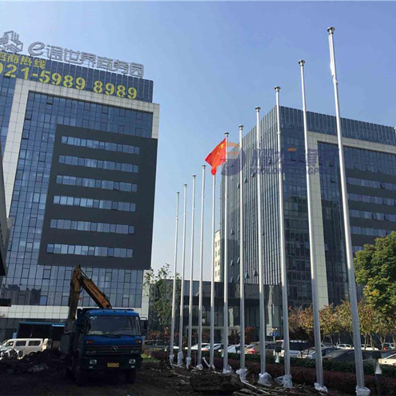 10米手動鋁合金旗杆-靜電噴塗 3
