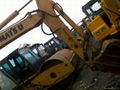 Used Komatsu PC100 excavator 3