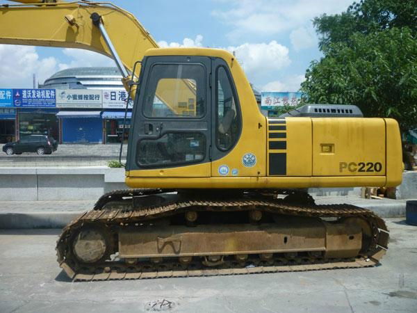 Used Komatsu PC200-6 excavator  5