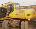 Used  Hyundai R130W-V excavator 4