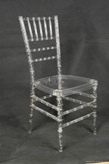 Clear Resin/Plastic Chiavari Chair(YOMO-006)