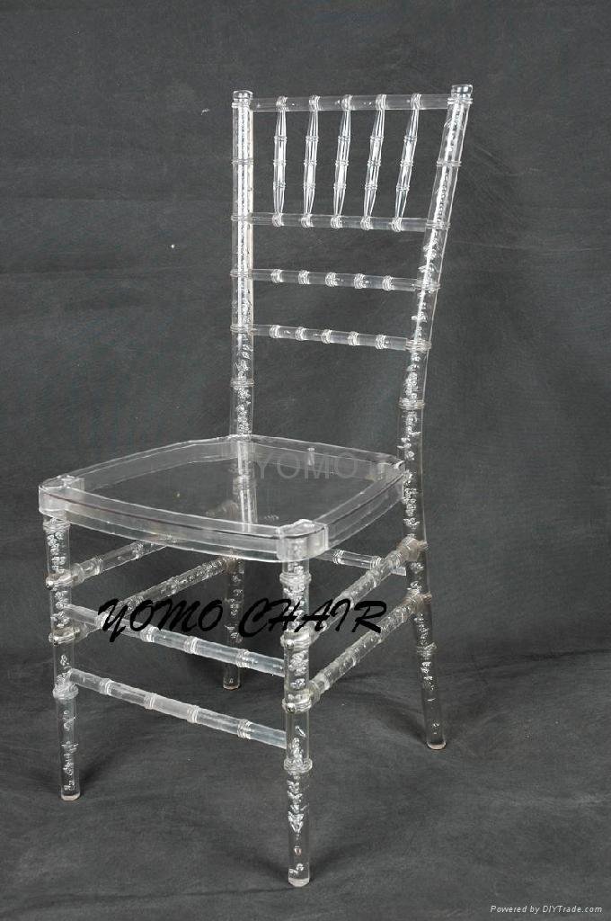 Clear Resin/Plastic Chiavari Chair(YOMO-006) 3