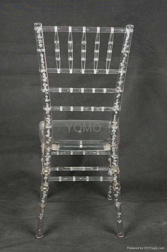 Clear Resin/Plastic Chiavari Chair(YOMO-006) 4