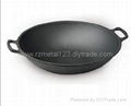 cast iron chinese wok 1